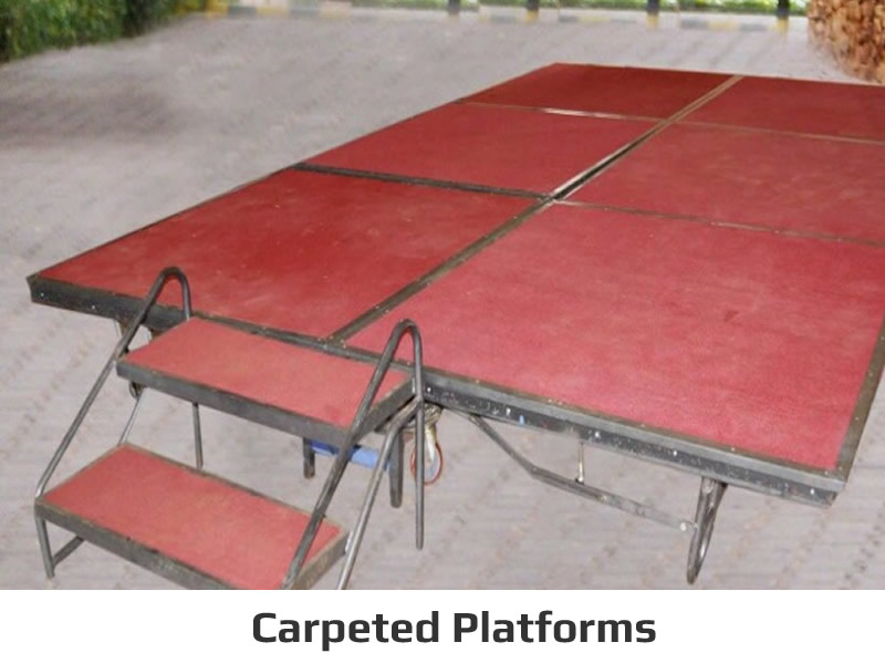 Carpeted Platforms